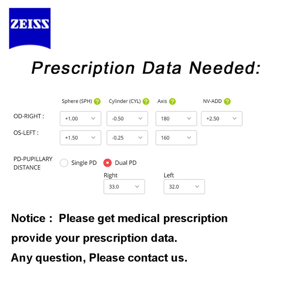 ZEISS Dura Vision Платиновые безопасные линзы для ночного вождения антибликовые очки