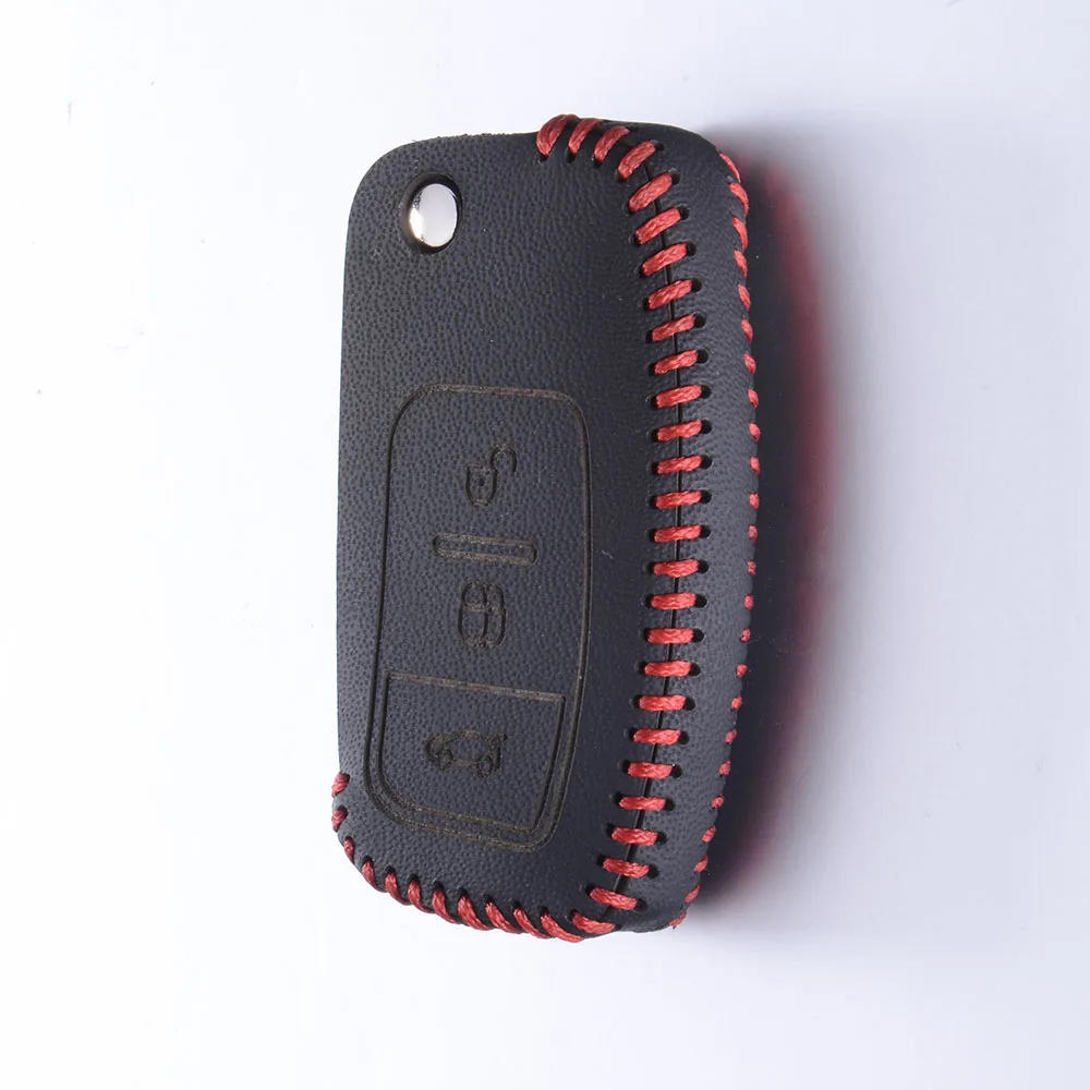 Чехол для ключей из натуральной кожи Ford Focus 2 3 4 MK2 MK3 MK4 Kuga Edge Mondeo Escape Escort Ecosport Fiesta |