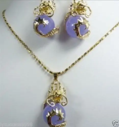 Ювелирные изделия Очаровательный Нефритовый дракон ожерелье серьги