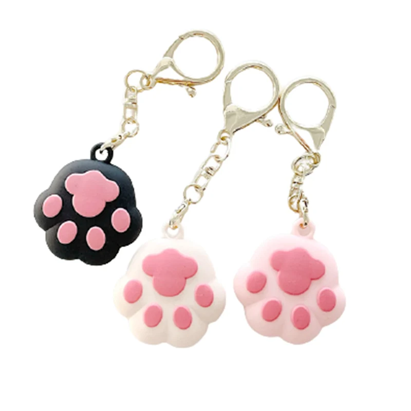 

Silicone Case For Aplle Airtags High quality Cat Paw Pattern Protective Cover For Apple Anti-lost Locator Tracker