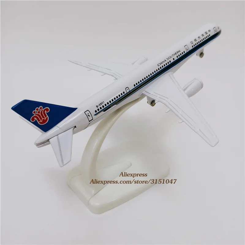 

NEW 16cm Air China Southern Airlines Boeing 757 B757 airways Plane Model Alloy Metal Diecast Aircraft w wheels Landing Gears