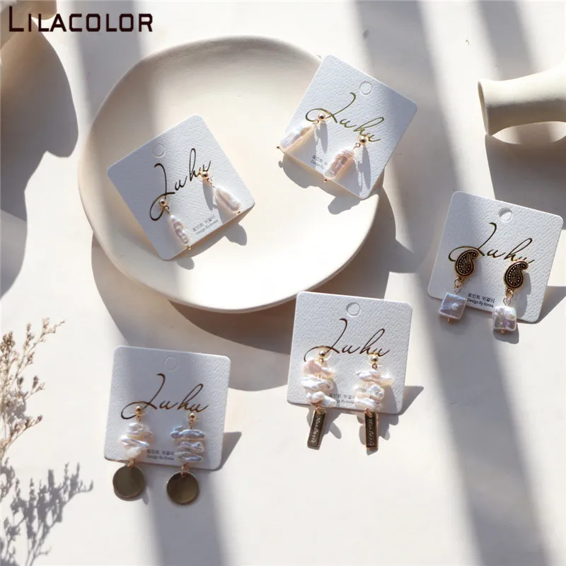 Натуральные пресноводные жемчужины неправильной формы висячие серьги для