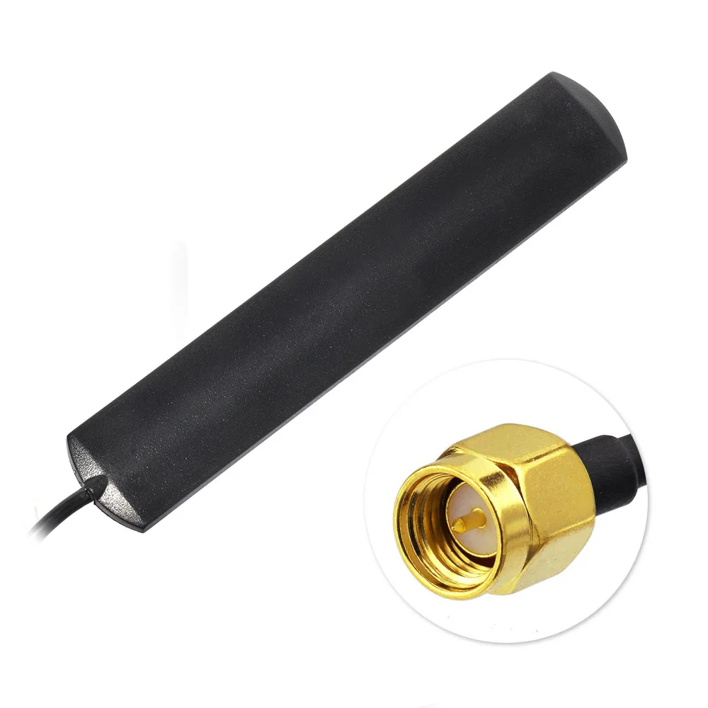 Только 2dbi 824 960 МГц 1710 1990 антенна бустер GSM разъем SMA 60 Ватт 50 Ом 155*20*5 мм 3 м