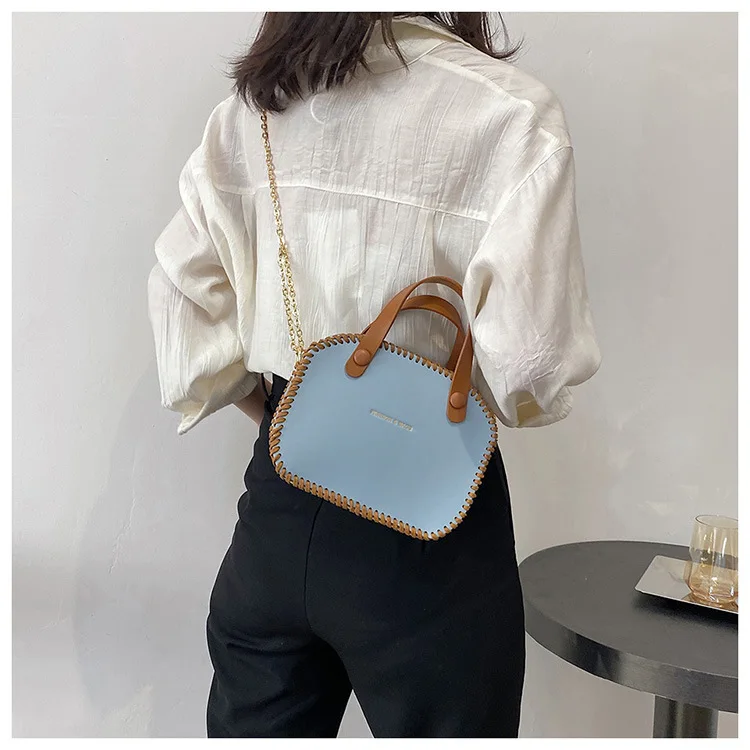 New Arrival Vintage Retro Handbag DIY Handmade PU Material Set Backpack Phone Bag Accessories For Women Handbag