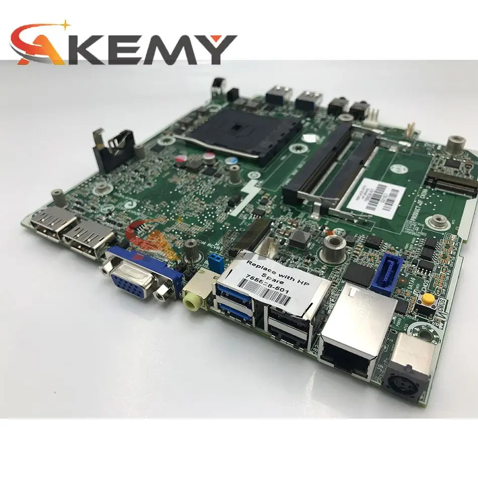754910-003 для HP 705 G1 DM 755528-501 Материнская плата настольная розетка FM2 + DDR3 б/у