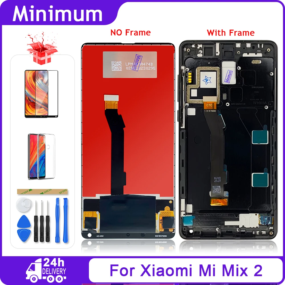 ЖК дисплей для Xiaomi Mi Mix 2 Mix2 5 99 &quot сенсорный экран с дигитайзером в сборе и рамкой