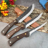 forged boning knife stainless steel chef knife butcher outdoor hunting meat fish fruit vegetable kitchen knife