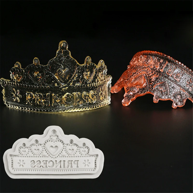 Новинка полимерная форма для пластилина Queen силиконовые формы поделок 3D Короны