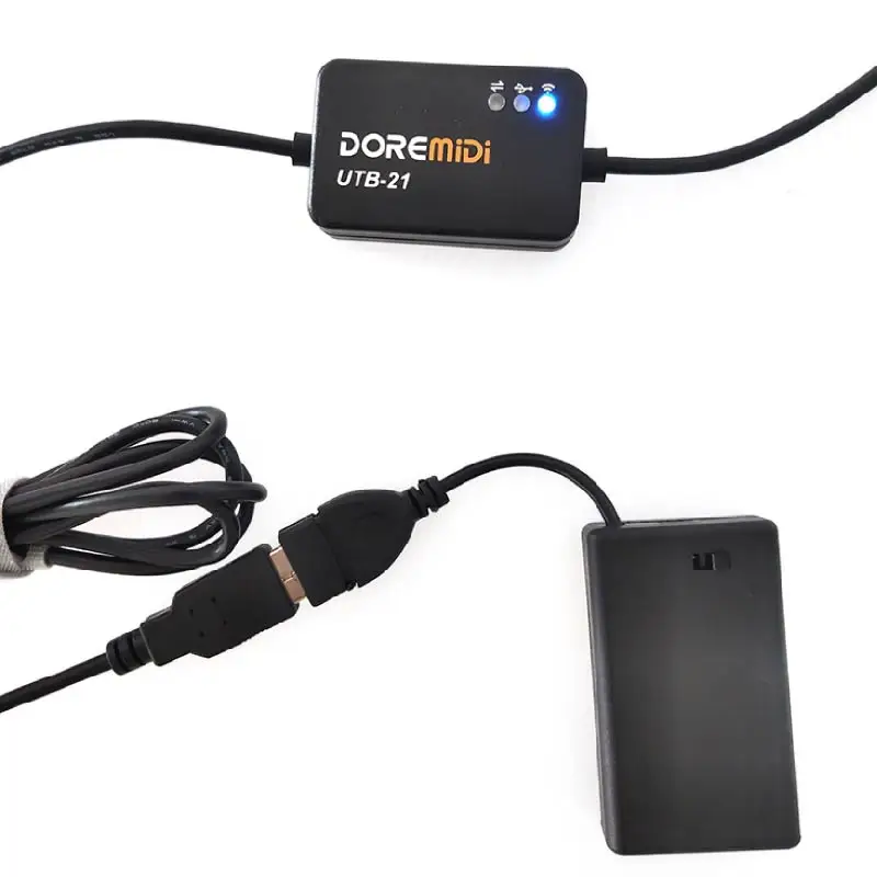 UTB-21 MIDI-адаптер для Windows Mac iOS Android педаль задержки гитары тюнер блок питания миксер