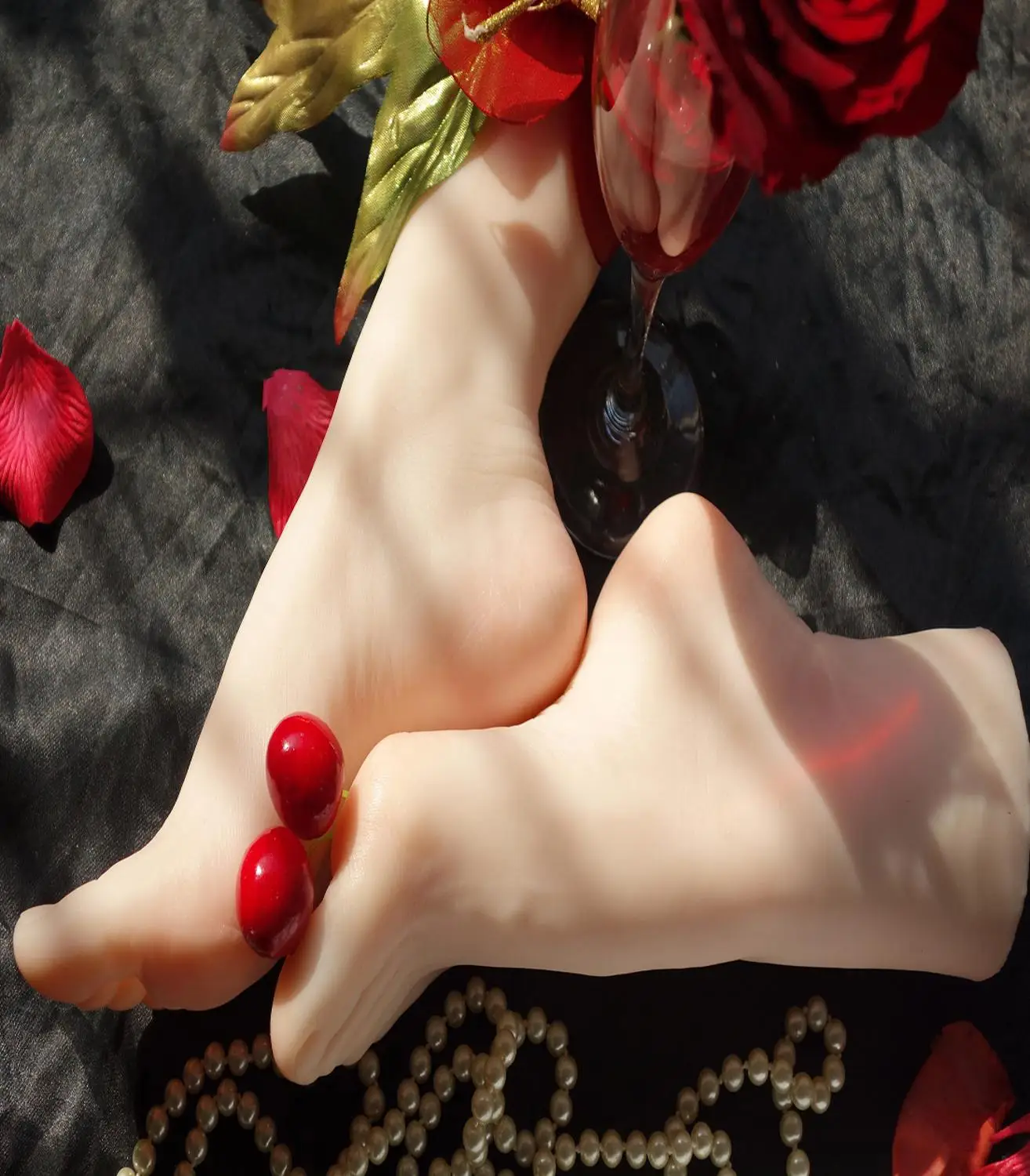 Имитационная модель женской ступни реквизит для фотосъемки терапевтическая