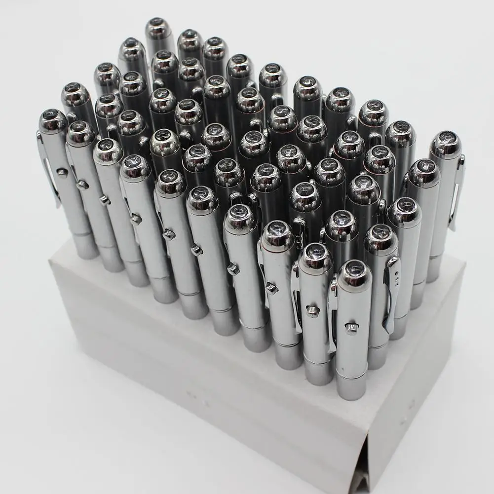 

[ Ready Stock ] Multi-Purpose Invisible Rotary Ballpoint Pen with Led Light Novelty Item For Gifts School Office Supplies