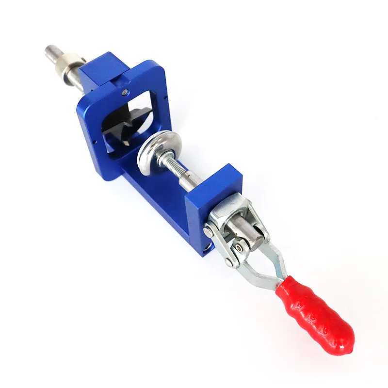 

35mm Woodworking Hinge Hole Opener Tool Hinge Boring Jig Hole Drilling Guide Locator Aluminum Alloy for Closet Door Cabinets