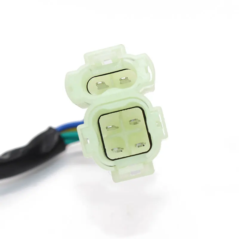 Синий 6 контактный гоночный AC CDI GY6 круглая контактная Коробка зажигания для 50cc 90cc