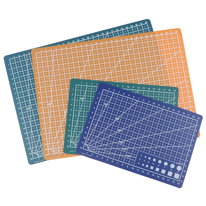 

A4A5 PP Double-sided Grid Lines Cutting Board Mat Self-healing Cutting Pad DIY