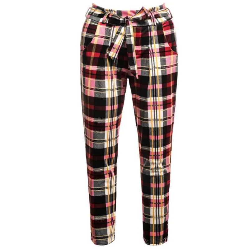 2019 осенние женские брюки-карандаш однотонные повседневные свободные прямого