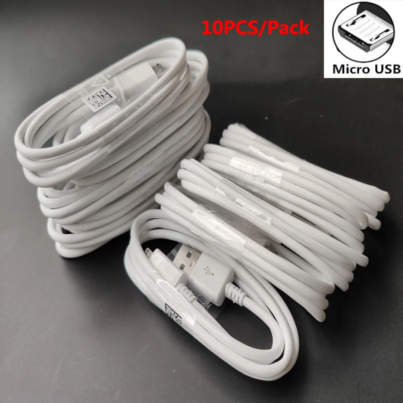 

10 шт./лот Micro USB кабель для быстрой зарядки для Samsung J3 J5 J7 2017 J3 J4 J5 J6 J7 2018 A4 A5 A6 A7 A8 A9 2018 телефонный кабель