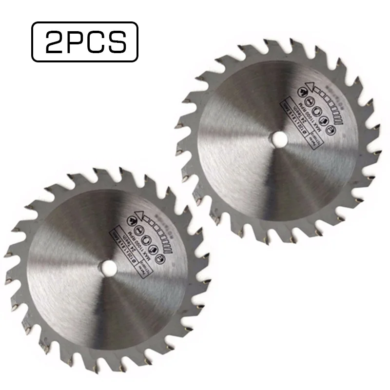 2pcs 24T Circular Saw Disc Set Drill Rotary Power Tool For Wood Metal Cutting Disc Cutting Blade Oscillating Tool Accessories