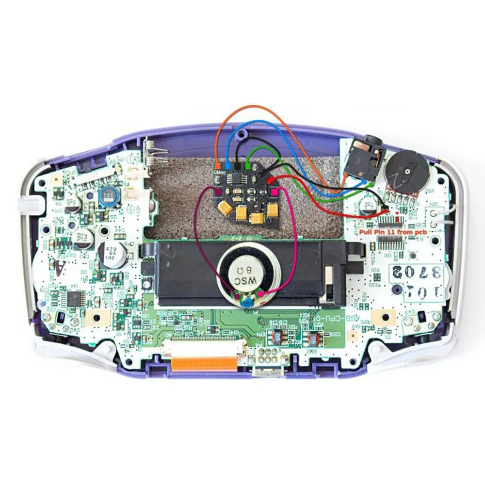 Общий модуль увеличения громкости для GBA GBC GBP GB игровая консоль Супер Мини