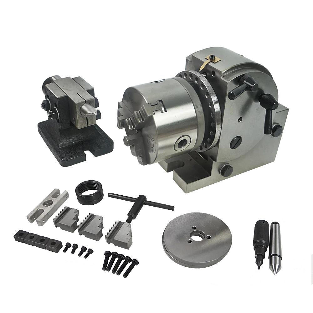 Разделительная головка BS 0 4 / 5 дюймов 3 х кулачковый патрон Точная