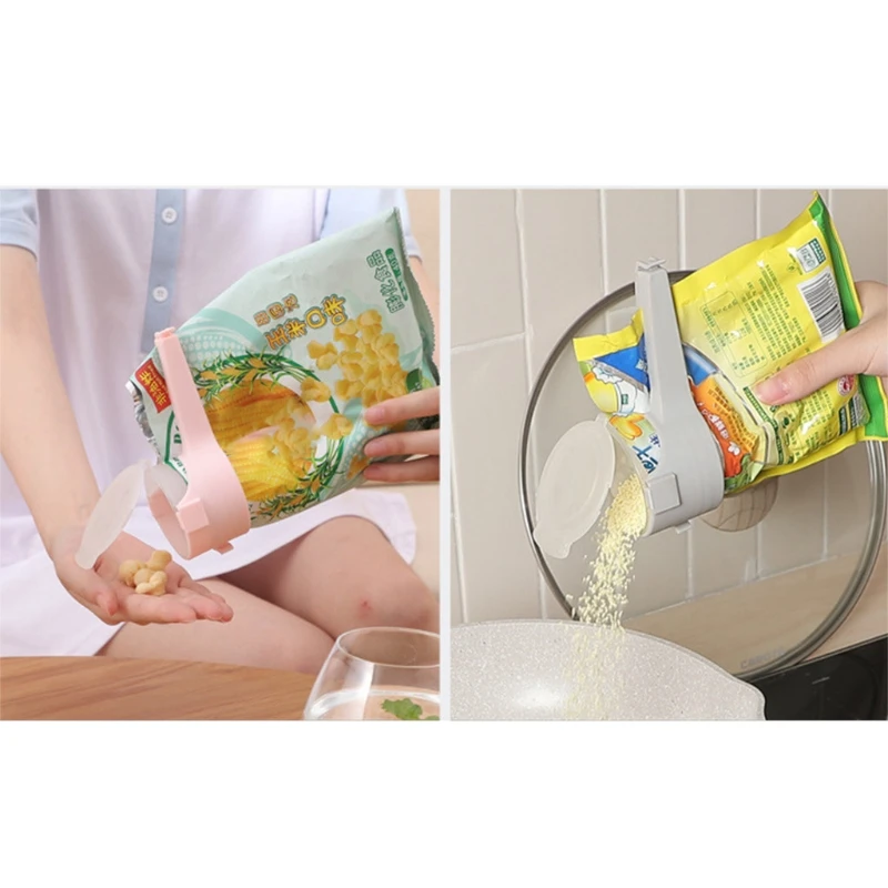 

4 Pcs Snack Bag Sealing Clips Multifunctional Moisture-proof Food Storage Parts