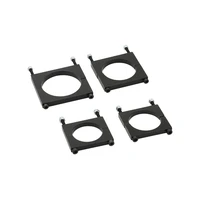 10pcs aluminum alloy 10mm 12mm 16mm 20mm 22mm 25mm 30mm pipe clamp tubing clip carbon tube fixture fastener for plant uav drone