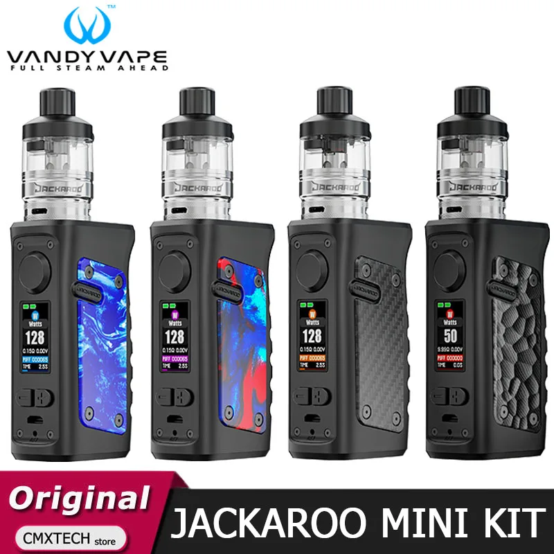 Оригинальный комплект Vandy Vape Jackaroo Mini с батареей 4000 мАч 128 Вт водонепроницаемая