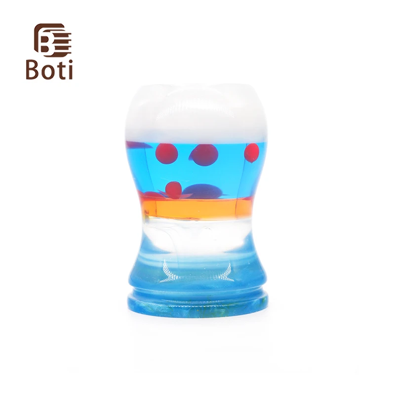 

Boti Brush-Shaving Handle Ambilight Resin Handle Handmade High Quality Beard Pen Men's Beard Cleaning Tool Gifts For Men