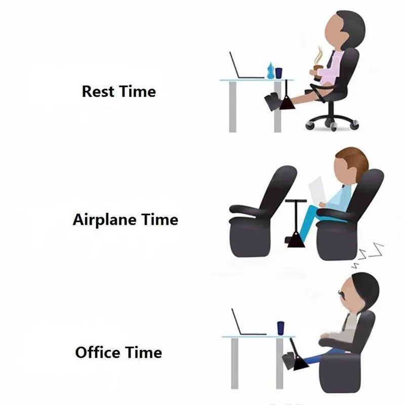 Портативный дорожная подставка для ног гамак переноски полета Подставка под