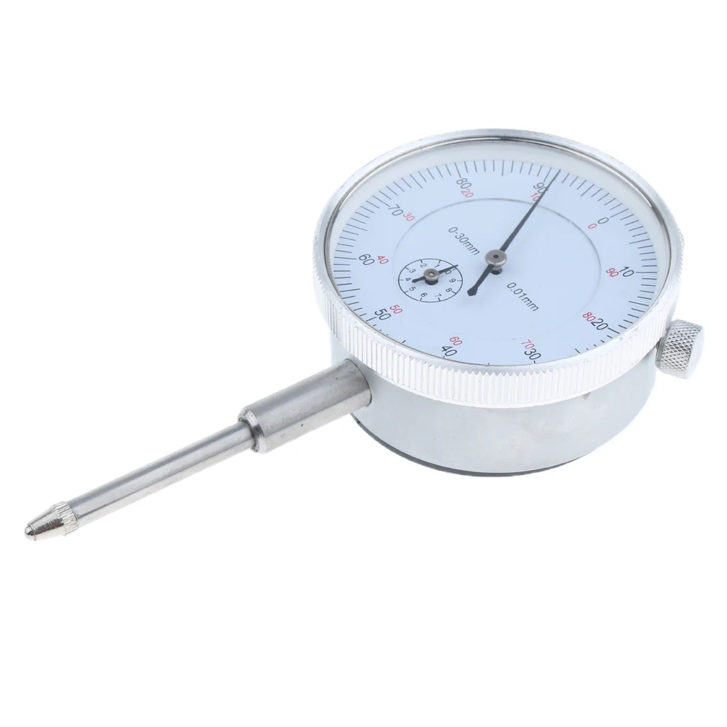 Точный тестовый индикатор с указкой 0 30 мм непрерывное вращение указки по часовой
