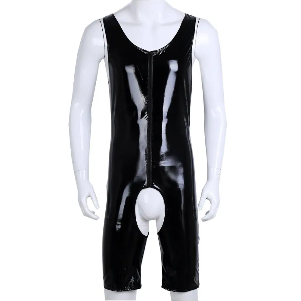 Для мужчин с вырезами из джерсовой ткани детский комбинезон боди латексные