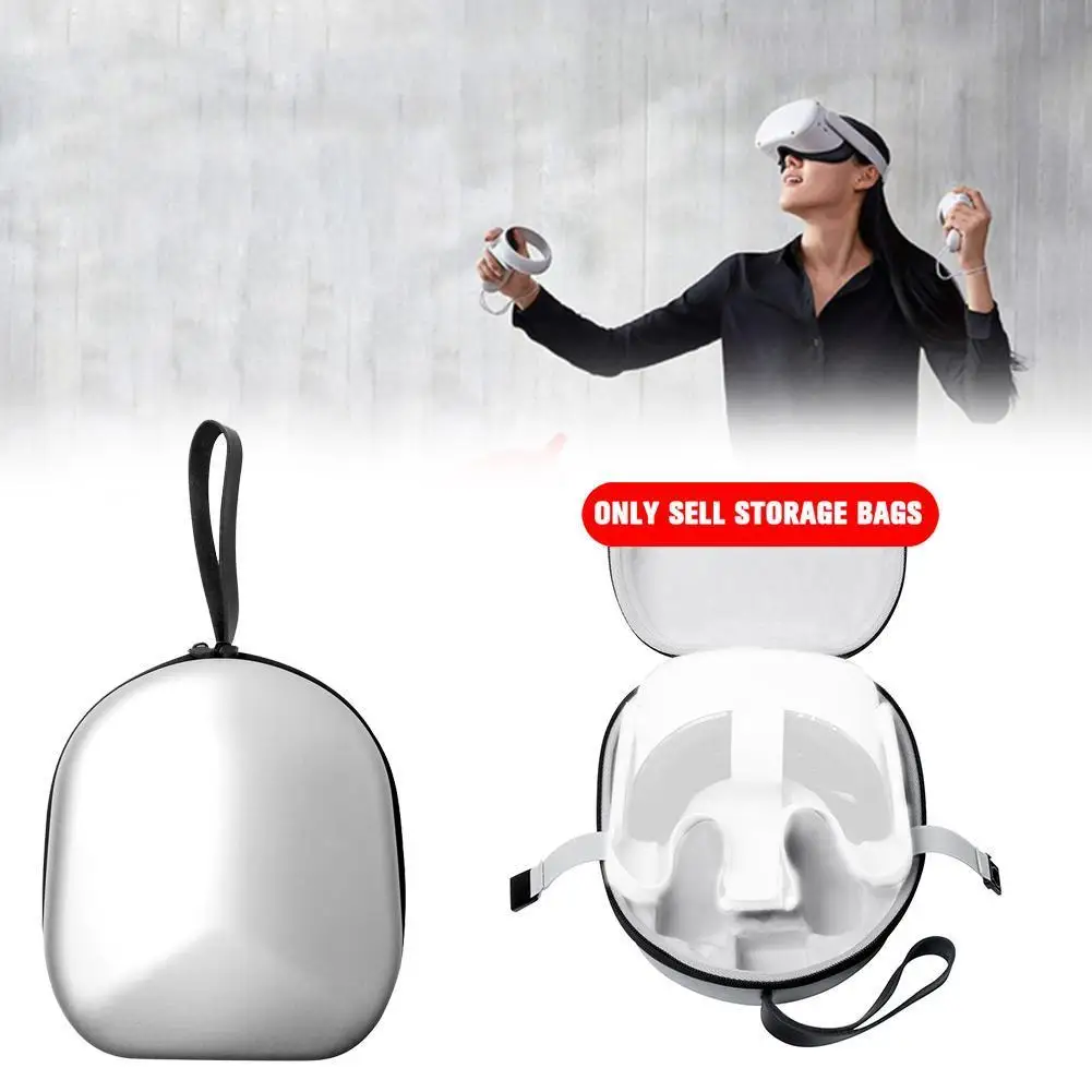 

Портативная сумка для Oculus Quest 2, защитный футляр для контроллеров гарнитуры виртуальной реальности, защитная крышка для линз Oculus Quest 2, аксесс...