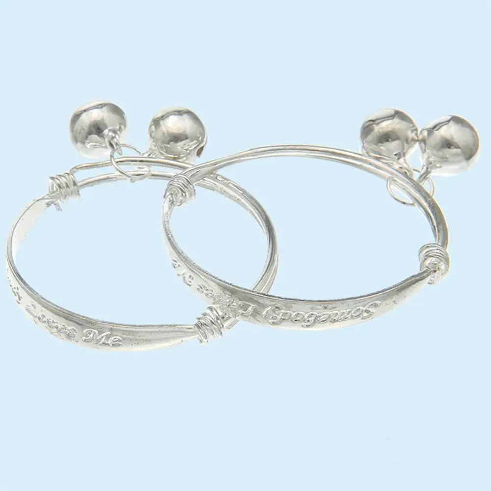 2020 Горячая новинка подарок милый дизайн 2 шт. ребенок браслет колокольчик