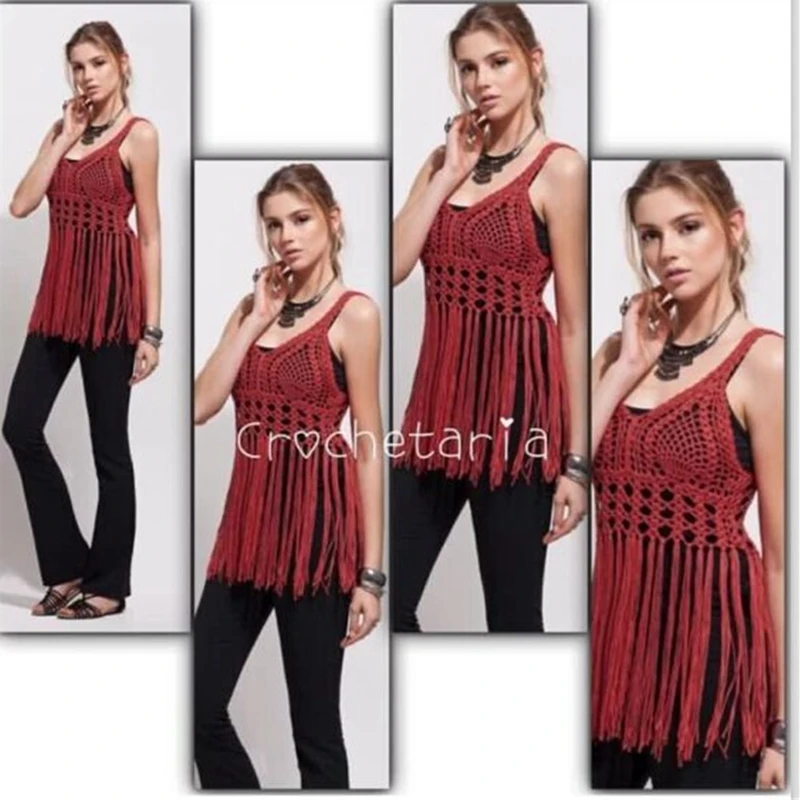 Женское бикини ручной работы с полым вырезом купальный костюм вязаный купальник