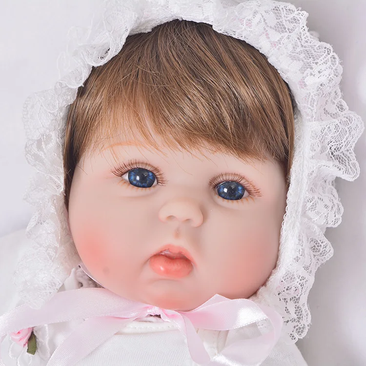 Кукла реборн Мягкая силиконовая 18 дюймов 42 см|doll reborn|reborn baby dollsilicone reborn dolls |