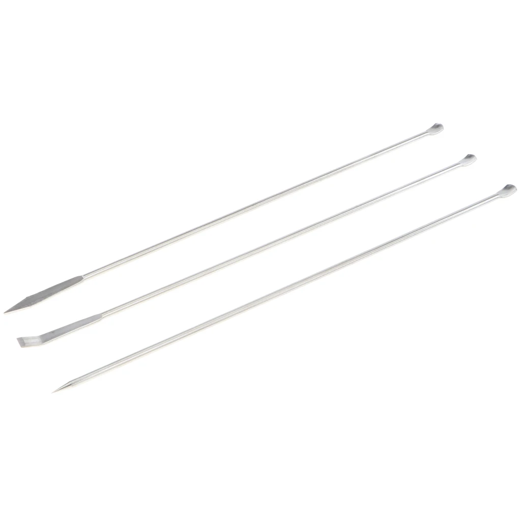 Набор из 3 микроложки нержавеющей стали/ложки лабораторные шпатели