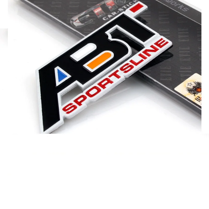 3D Хром ABT крутая наклейка автомобильная Задняя эмблема значок для Volkswagen vw Golf 5 6 7 MK6