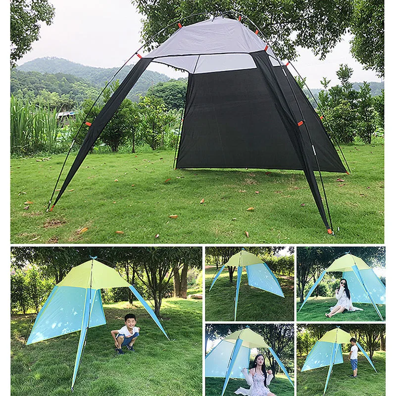 Палатка туристическая портативная на 5-8 человек Ультралегкая треугольная с