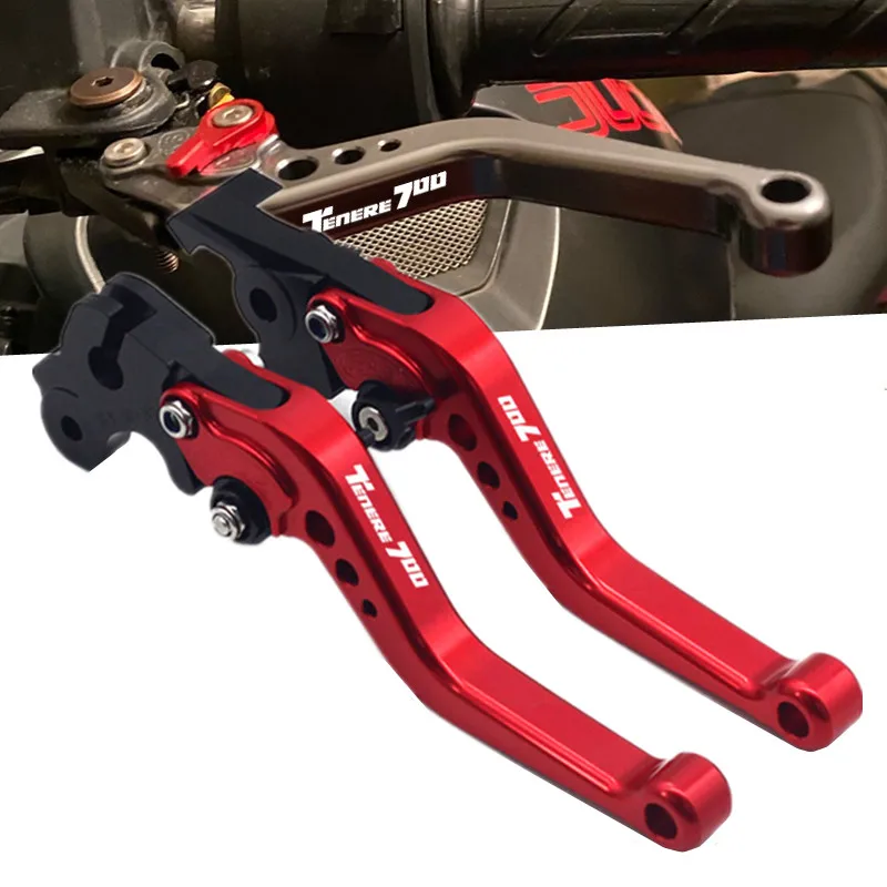 

High Quality Motorcycle Adjustable Short Brake Clutch Levers For YAMAHA TENERE 700 Tenere 700 2019-2020 CNC Aluminum Accessories