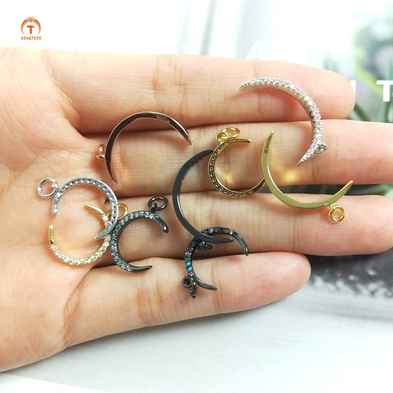 

5 шт., Женские Ювелирные украшения в виде полумесяца