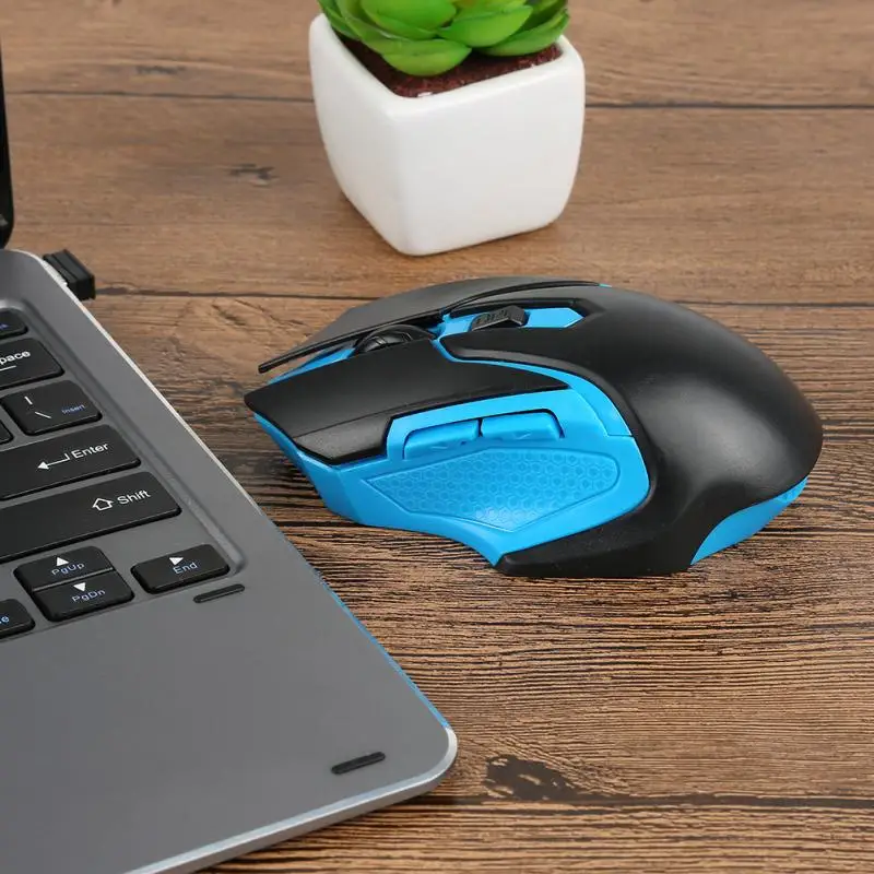 Беспроводная мышь 2 4 ГГц беспроводная с Usb-разъемом для любителей игр компьютера