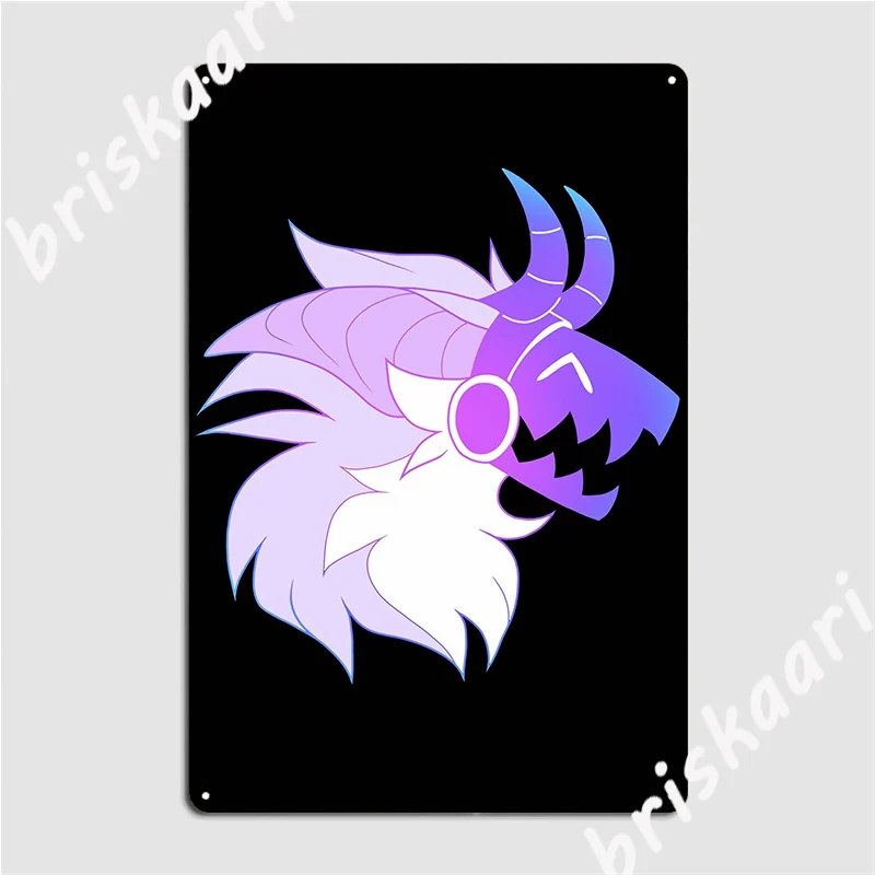 

Ultraviolet Protogen Metal Sign Pub Club Bar Retro Wall Plaque Tin Sign Poster