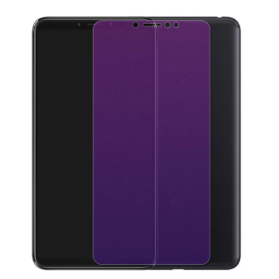 Анти синий свет УФ Закаленное стекло протектор экрана для Xiaomi mi Max 2 3 mi x 2 2S 3 матовое закалённое стекло пленка