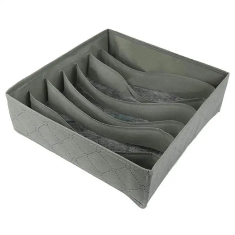 3 шт./компл. ящики для хранения Организатор носки дома разделены Одежда Нижнее