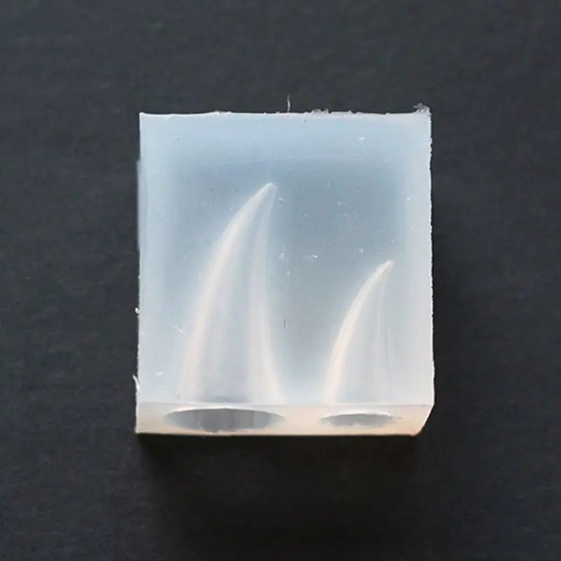 

3Pcs Magic Witch Wand Evil Devil Horns Hair Clips Silicone Resin Molds Kit R2LE