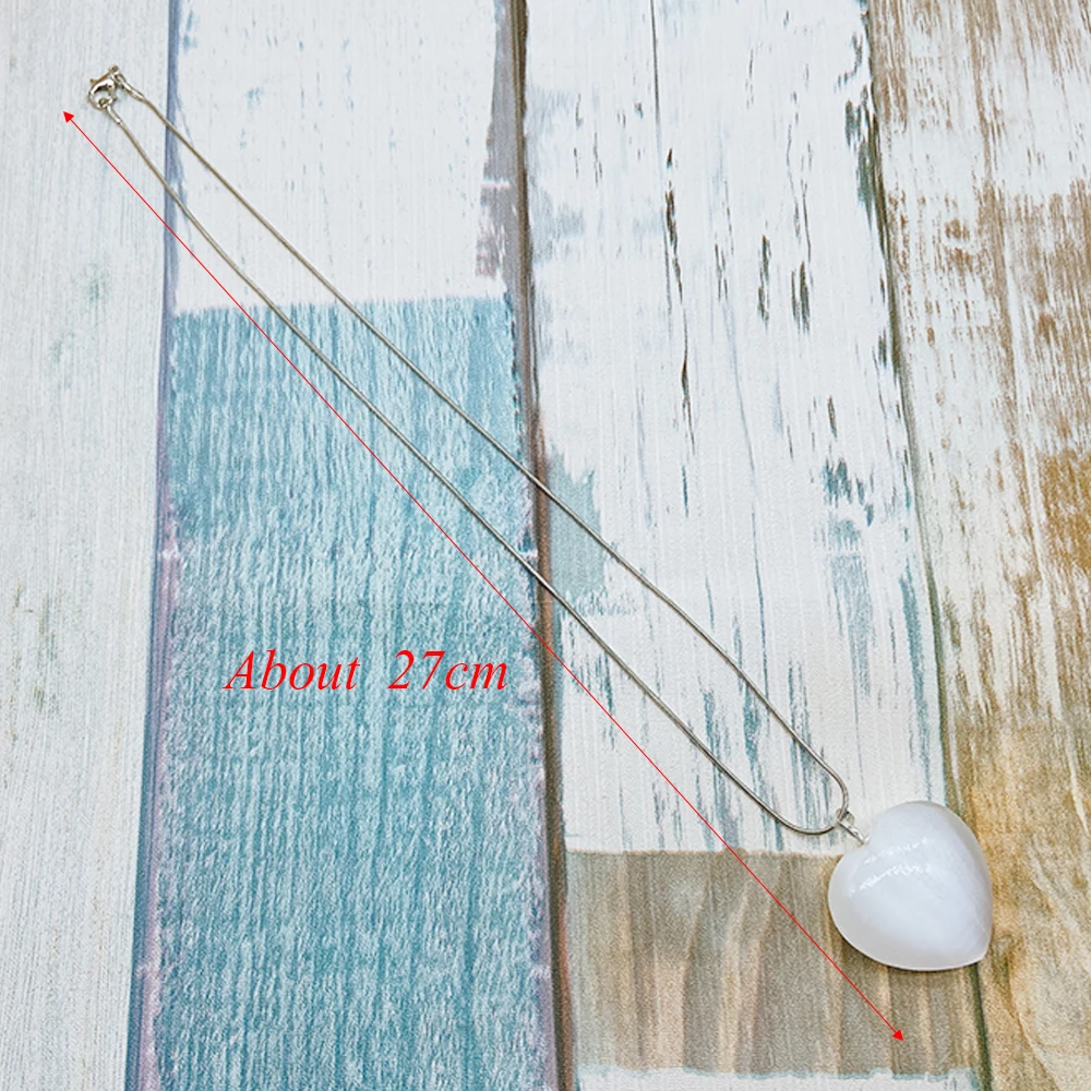 Ожерелье из натурального селенита 3 2 см 1 шт. | Дом и сад