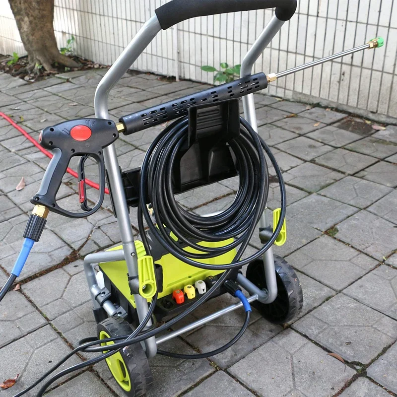 

Pressure Washer Trigger Spray Kit,Power Washer with Extension Wand Lance Replacement and 5 Nozzle Tips 4000 PSI