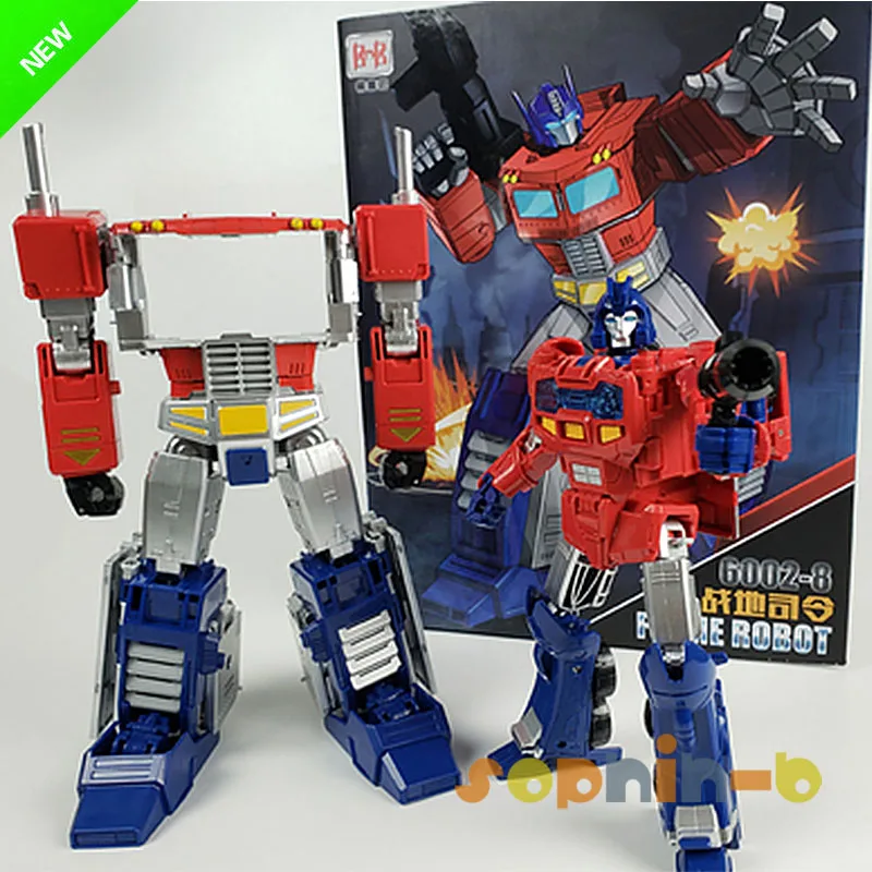 30cm OP Original Box Трансформированный Optimus Prime с металлическими частями SS05 MP10 MP01 SS38 TE01 KO рисунок светодиодный стенд - Цвет: 30cm OP Original Box