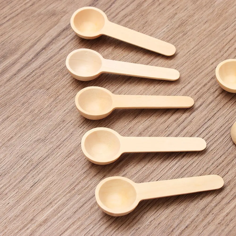 

10pcs Mini Wooden Salt Home Kitchen Cooking Spoons Tool Sugar Tea Spoon Salt Seasoning Honey Coffee Teaspoons Cooking Tools