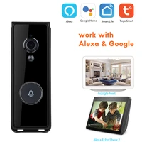 tuya doorbell camera smart home hd 1080p waterproof video intercom doorbell usb charging two way audio with noise canceling