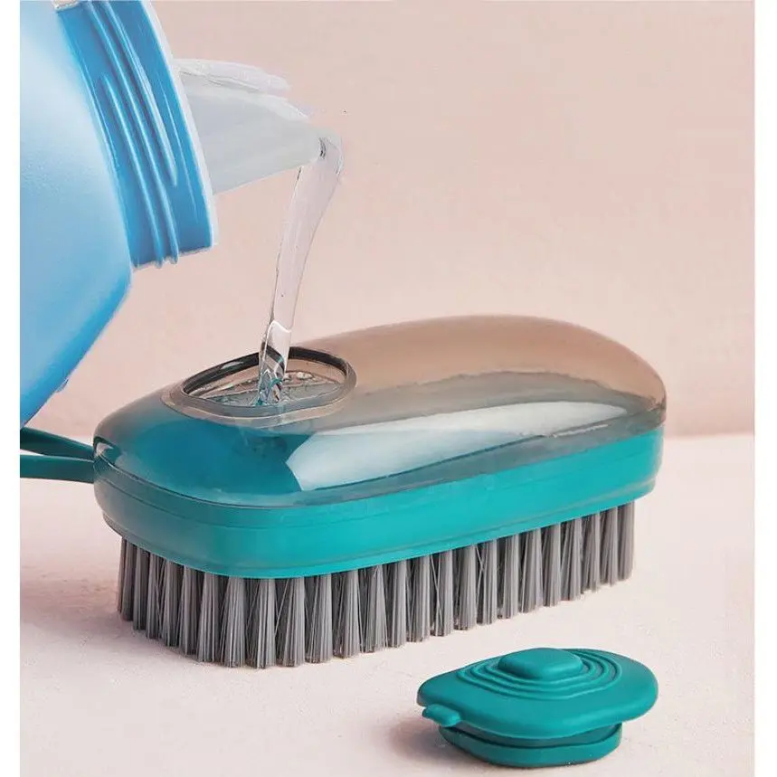 Чистящие приборы кухонная щетка для стирки щетина губка скраб с держателем